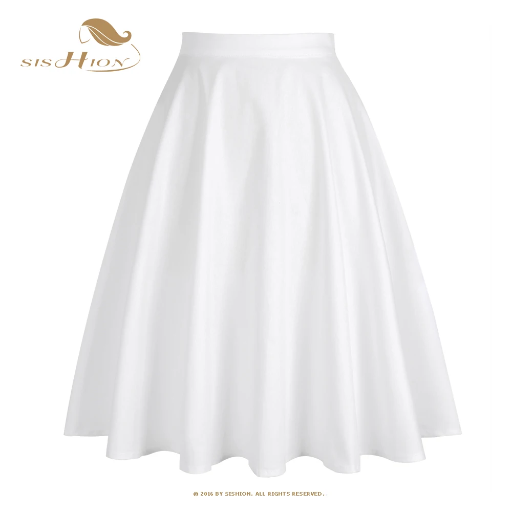 SISHION Y2K Faldas Cotton Black White Skirt VD0020 High Waist Retro Vintage Elegant Women Wedding Brides Party Summer Skirts
SISHION Y2K Faldas Cotton Black White Skirt VD0020 High Waist Retro Vintage Elegant Women Wedding Brides Party Summer Skirts