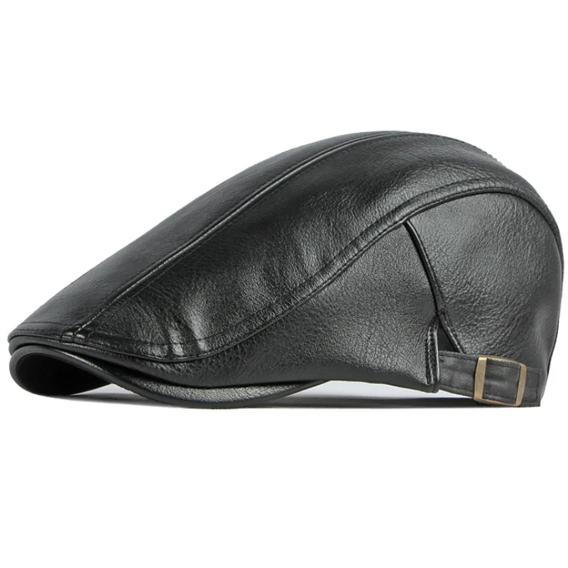 HT3970 Berets PU Leather Beret Caps for Men Women Autumn Winter Hats for Men Vintage Ivy Flat Cap Male Female Beret Hats
HT3970 Berets PU Leather Beret Caps for Men Women Autumn Winter Hats for Men Vintage Ivy Flat Cap Male Female Beret Hats