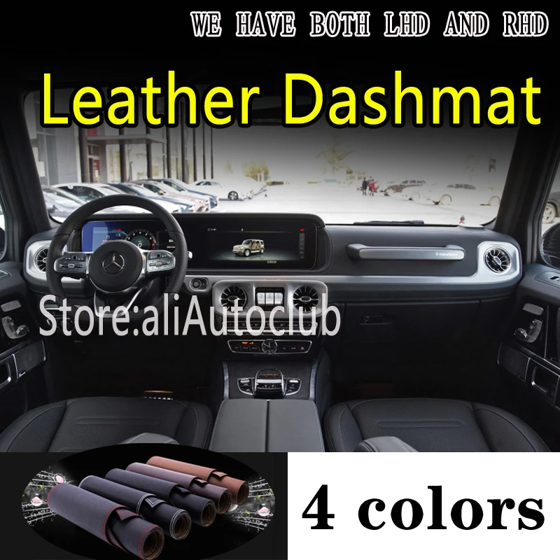For Mercedes-Benz G-Class G350D G500 2018 2019 2020 Leather Dashmat Dashboard Cover Mat Carpet custom Car styling Accessories
For Mercedes-Benz G-Class G350D G500 2018 2019 2020 Leather Dashmat Dashboard Cover Mat Carpet custom Car styling Accessories