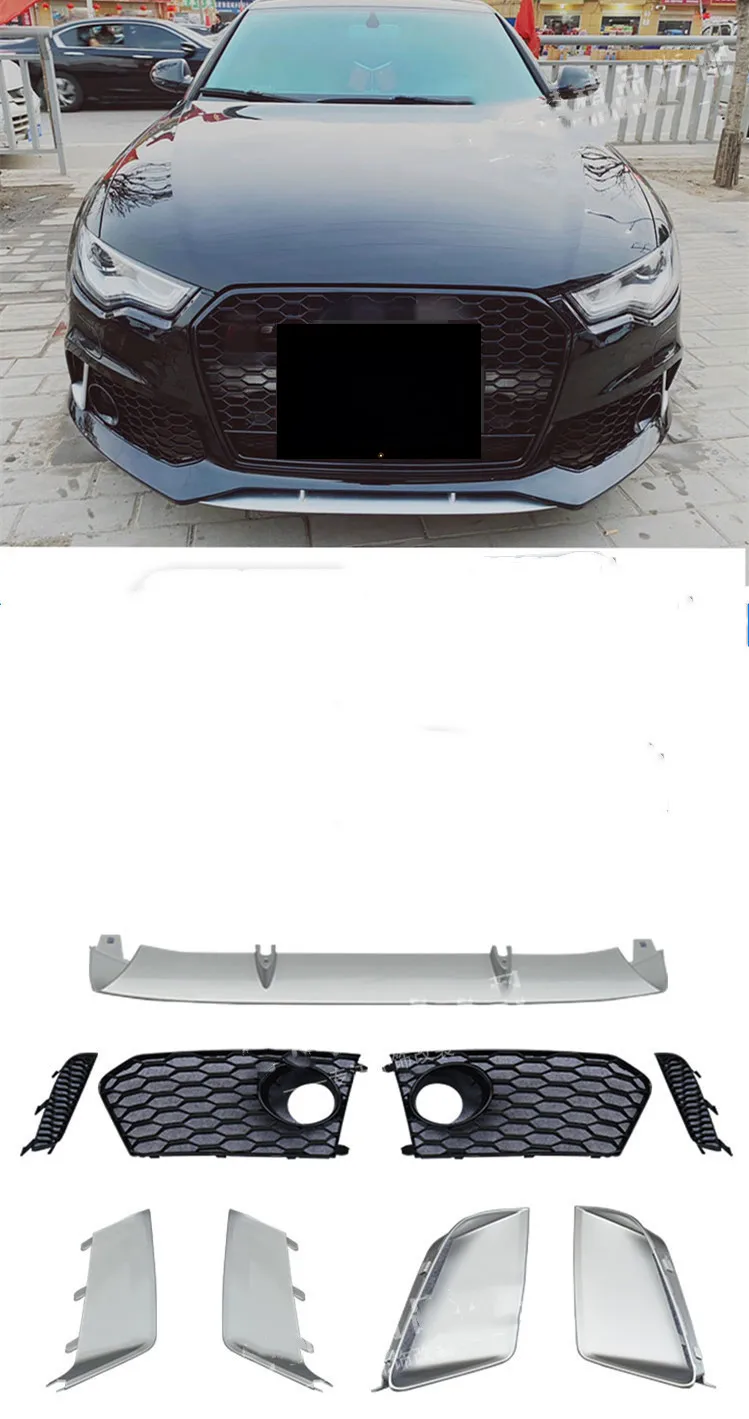 Car Front bumper Lip Fog Lamp Wind Knife Cover Trim for Audi A6L A7 RS6 RS7 09-18 автомобильные товары
Car Front bumper Lip Fog Lamp Wind Knife Cover Trim for Audi A6L A7 RS6 RS7 09-18 автомобильные товары