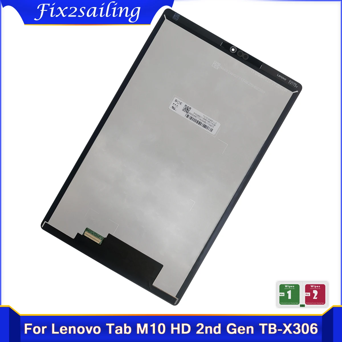 Tested LCD Display For Lenovo Tab M10 HD 2nd Gen TB-X306F TB-X306X TB-X306 10.1'' LCD +Touch Screen Digitizer Glass Assembly
Tested LCD Display For Lenovo Tab M10 HD 2nd Gen TB-X306F TB-X306X TB-X306 10.1'' LCD +Touch Screen Digitizer Glass Assembly