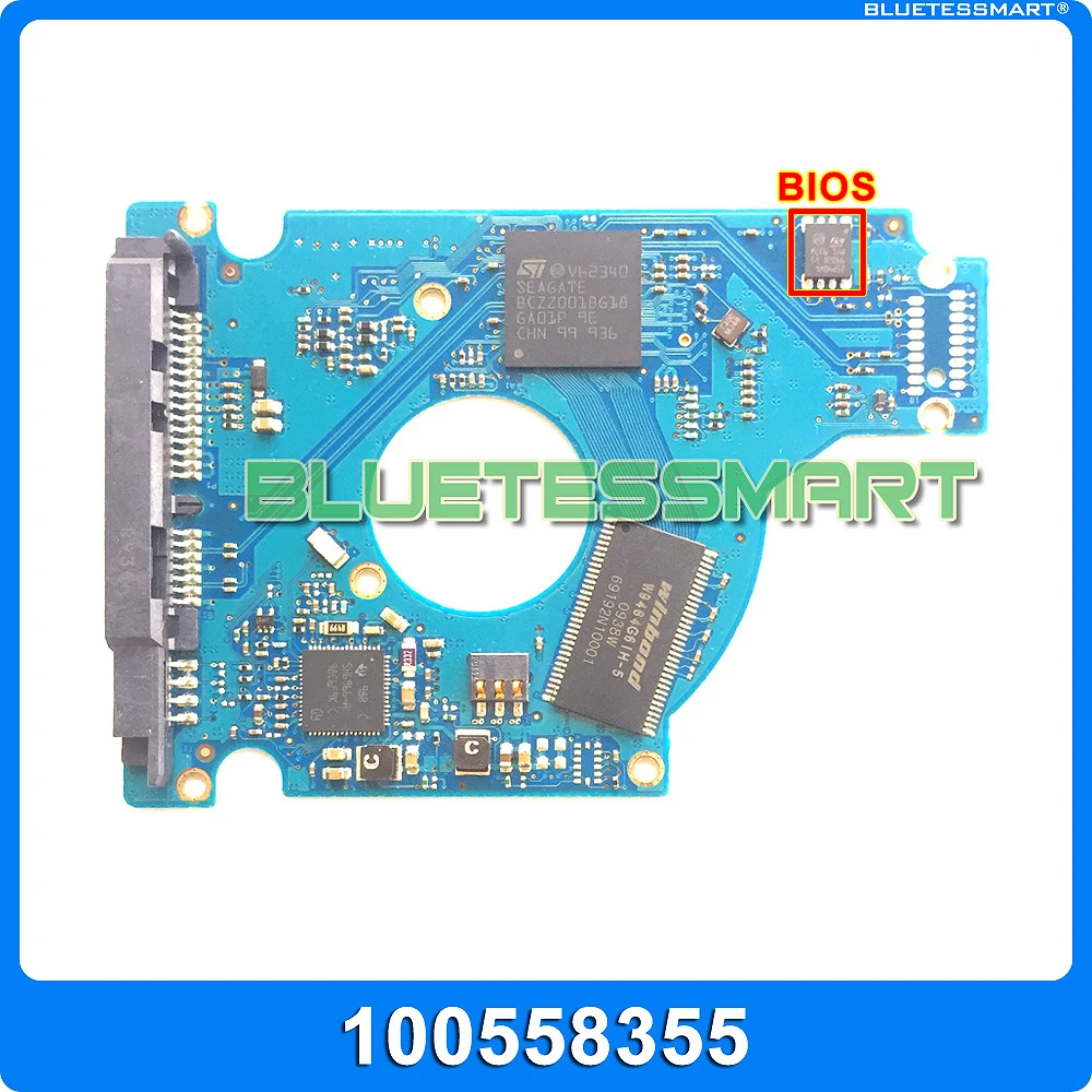hard drive parts PCB board printed circuit board 100558355 for Seagate 2.5 SATA hdd data recovery hard drive repair ST9160301AS
hard drive parts PCB board printed circuit board 100558355 for Seagate 2.5 SATA hdd data recovery hard drive repair ST9160301AS