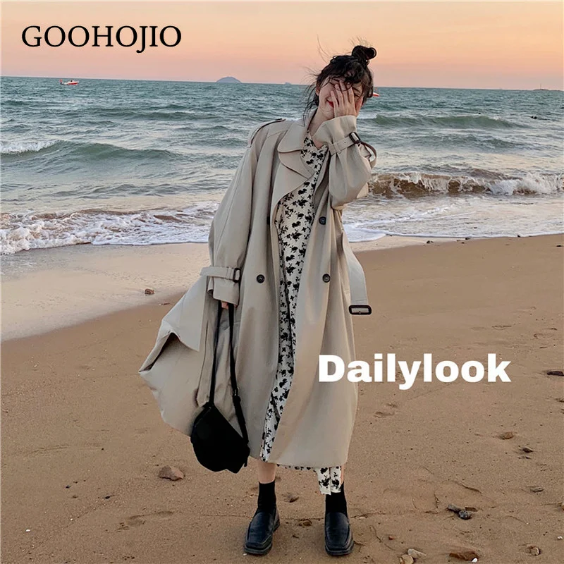 Новинка 2021, весенне-осенний темпераментный Тренч GOOHOJIO, Женский Свободный Повседневный тренч для женщин, модный Женский Тренч
Новинка 2021, весенне-осенний темпераментный Тренч GOOHOJIO, Женский Свободный Повседневный тренч для женщин, модный Женский Тренч