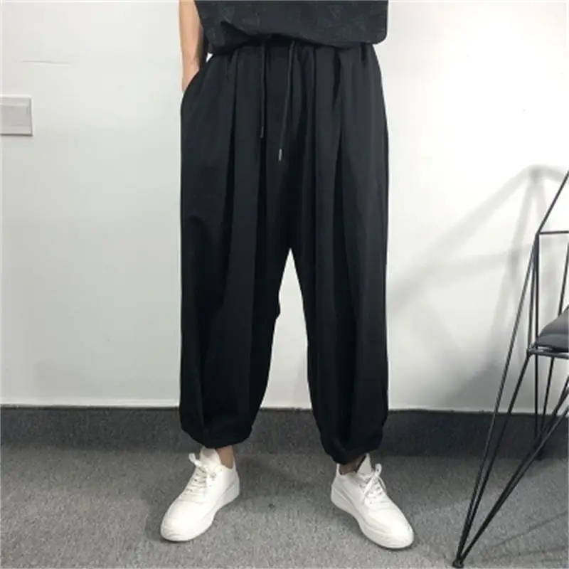 Spring And Autumn New Men's Pants Black Leisure Simple Fashion Loose Leg Pants Large Fashion Men's Personalized Straight Casual
Spring And Autumn New Men's Pants Black Leisure Simple Fashion Loose Leg Pants Large Fashion Men's Personalized Straight Casual