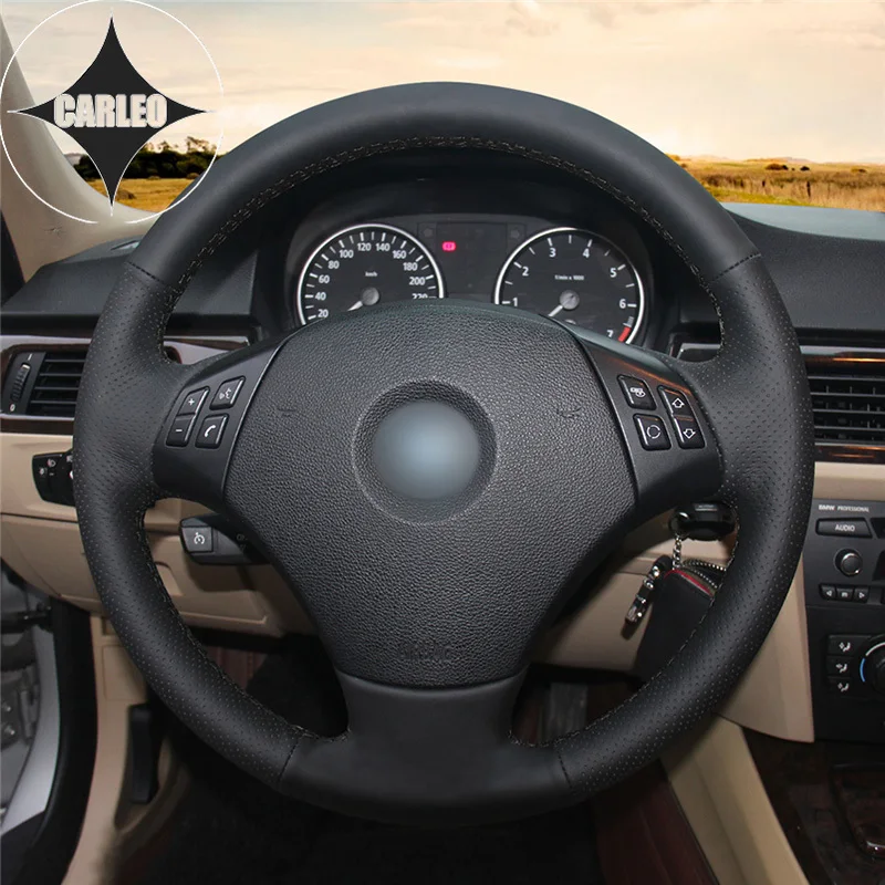Чехол рулевого колеса автомобиля для BMW E90 E91 Touring 320d 325i 335i X1 E84 натуральная черная кожаная строчка держатель на заказ
Чехол рулевого колеса автомобиля для BMW E90 E91 Touring 320d 325i 335i X1 E84 натуральная черная кожаная строчка держатель на заказ