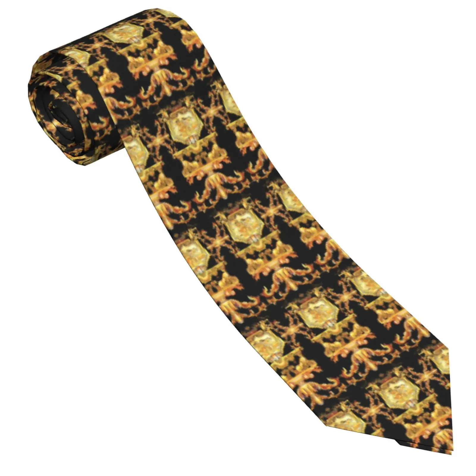 NOISYDESIGNS New 8cm Wide Tie For Men Luxury Golden Europe Floral Daily Wear Shirt Accessories Business Wedding Party Necktie
NOISYDESIGNS New 8cm Wide Tie For Men Luxury Golden Europe Floral Daily Wear Shirt Accessories Business Wedding Party Necktie