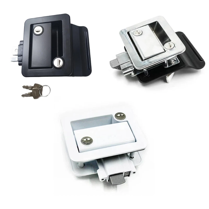 Universal RV Entry Door Metal Lock Motorhome Trailer Safety Lock Panel Hardware Latch Handle Knob Deadbolt
Universal RV Entry Door Metal Lock Motorhome Trailer Safety Lock Panel Hardware Latch Handle Knob Deadbolt
