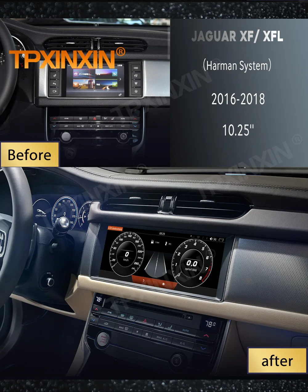 10,25 дюйма 64G андроид 10 плеер для Jaguar XF XFL 2016 2017 2018 автомобильный радиоприемник с навигацией GPS приемник авто аудио стерео головное устройство
10,25 дюйма 64G андроид 10 плеер для Jaguar XF XFL 2016 2017 2018 автомобильный радиоприемник с навигацией GPS приемник авто аудио стерео головное устройство