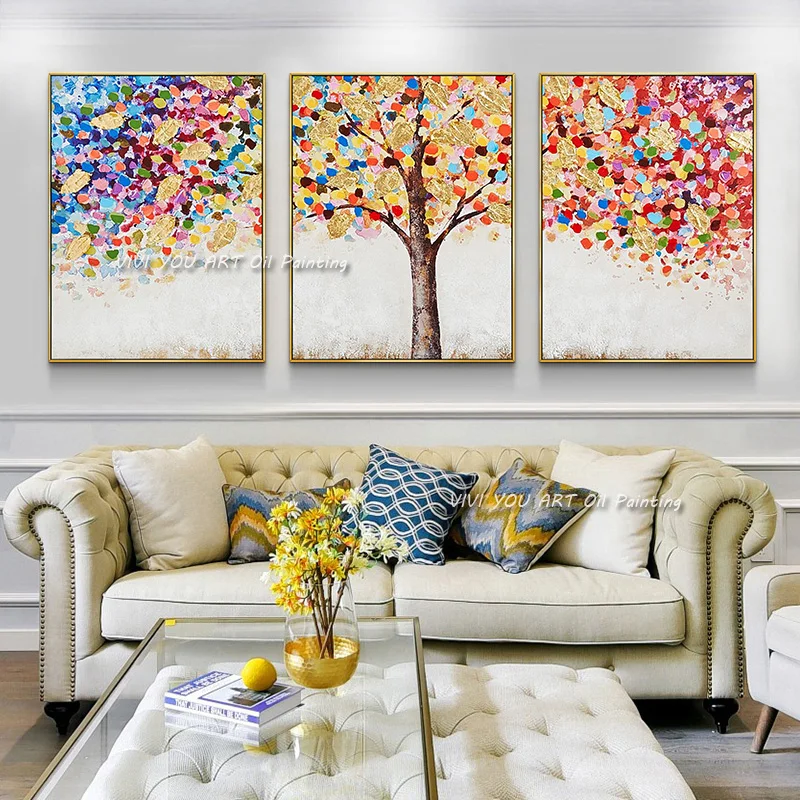 100% Handmade 3 Panels Abstract Tree Paintings On Canvas Large Modern 100% Hand Painted Living Room Bedroom Wall Art Home Decor
100% Handmade 3 Panels Abstract Tree Paintings On Canvas Large Modern 100% Hand Painted Living Room Bedroom Wall Art Home Decor