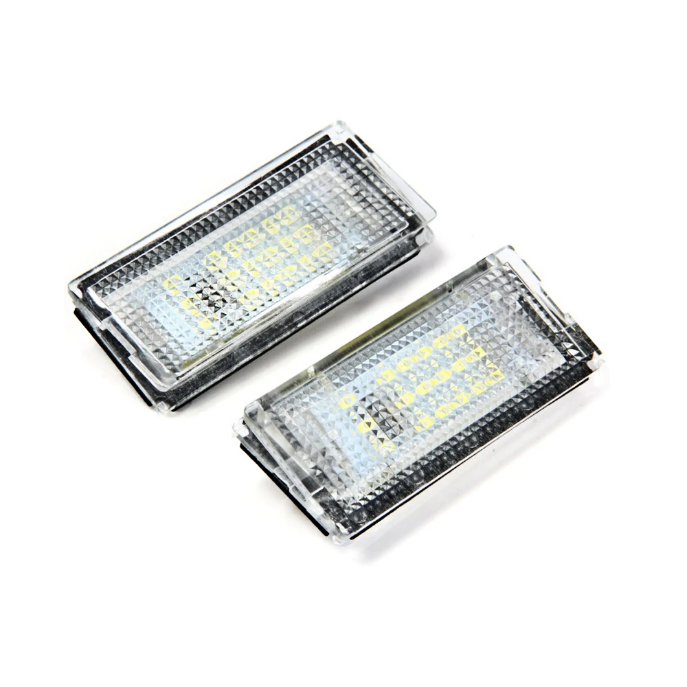 2pcs Car LED Number License Plate Light Lamps Assembly White Lighting CANBUS No Error 12/24V For BMW E46 4D 1998-2003
2pcs Car LED Number License Plate Light Lamps Assembly White Lighting CANBUS No Error 12/24V For BMW E46 4D 1998-2003