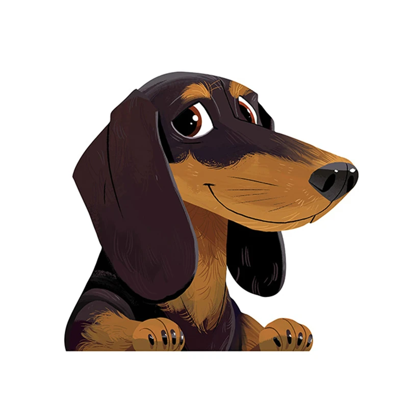 Funny Dachshund Pet Dog Animal Cartoon Car Sticker Waterproof Styling Automobiles Moto Exterior Accessories Vinyl Decals
Funny Dachshund Pet Dog Animal Cartoon Car Sticker Waterproof Styling Automobiles Moto Exterior Accessories Vinyl Decals