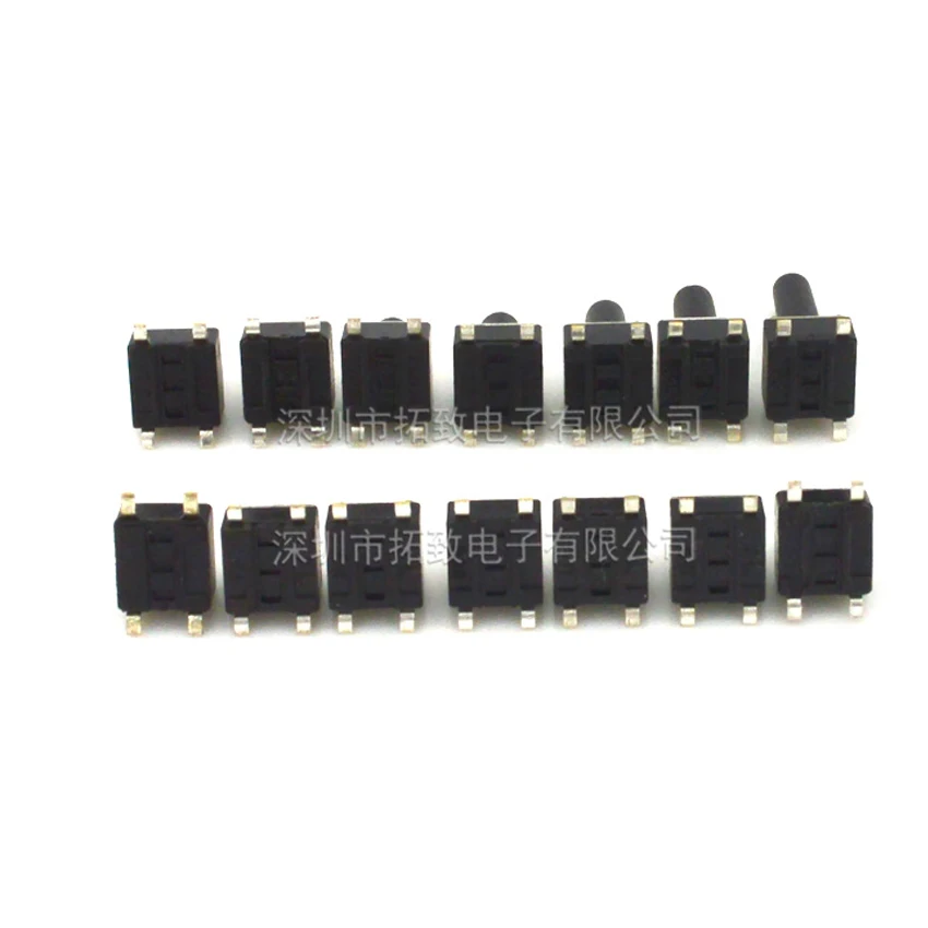 200PCS/Lot 4.5*4.5 SMT Push Button Switch 4.5*4.5MM Light Touch Horizontal-Type H= 3.8/4.0/4.3/4.5/4.8/5.0/5.5/6/6.5/7.0/7.5
200PCS/Lot 4.5*4.5 SMT Push Button Switch 4.5*4.5MM Light Touch Horizontal-Type H= 3.8/4.0/4.3/4.5/4.8/5.0/5.5/6/6.5/7.0/7.5