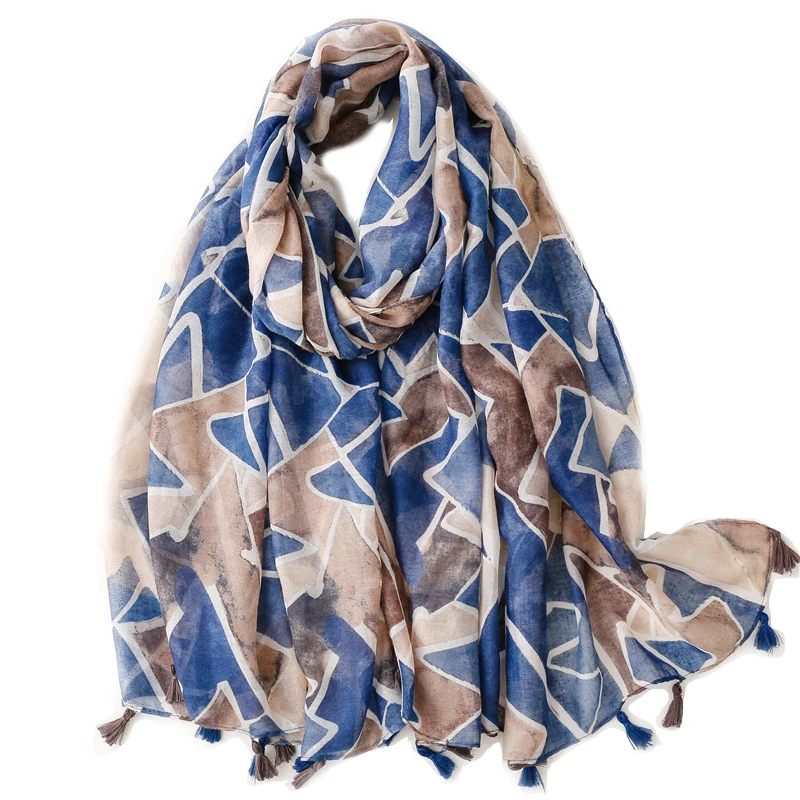 2022 Spring Geometry Print Tassel Scarf Shawls Soft Beach Head Wrap Hijab Scarves Free Shipping
2022 Spring Geometry Print Tassel Scarf Shawls Soft Beach Head Wrap Hijab Scarves Free Shipping