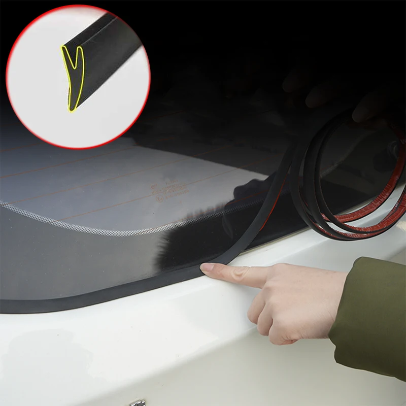 Y Type Car Seal Strips Rear Window Gap Sealing Waterproof Dust proof Sound Insulation Sealed Strip Stickers Exterior Accessories
Y Type Car Seal Strips Rear Window Gap Sealing Waterproof Dust proof Sound Insulation Sealed Strip Stickers Exterior Accessories