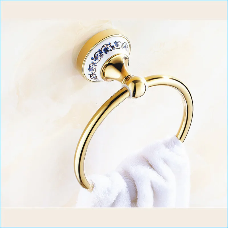 European style golden towel rings,wall mount bathroom Circular ring towel rack,bath hand towel ring,J15517
European style golden towel rings,wall mount bathroom Circular ring towel rack,bath hand towel ring,J15517