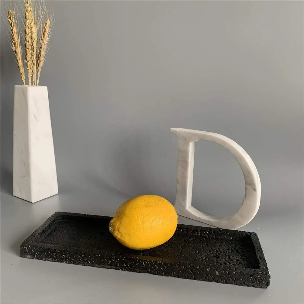 Natural Volcanic Rock Vanity Tray, Tabletop Storage Tray for Perfume, Jewelry, Seasoning (Volcanic Rock)
Natural Volcanic Rock Vanity Tray, Tabletop Storage Tray for Perfume, Jewelry, Seasoning (Volcanic Rock)
