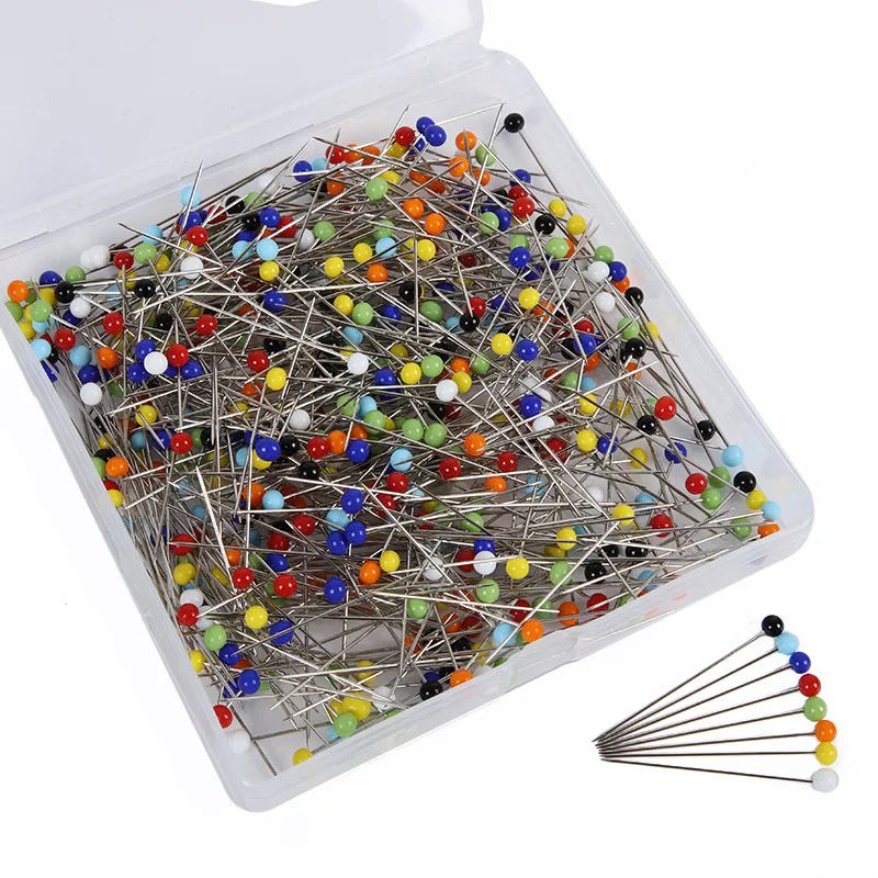 Hand sewing jewelry accessories high temperature resistant 4mm glass head bead needle high quality 38mm pin
Hand sewing jewelry accessories high temperature resistant 4mm glass head bead needle high quality 38mm pin