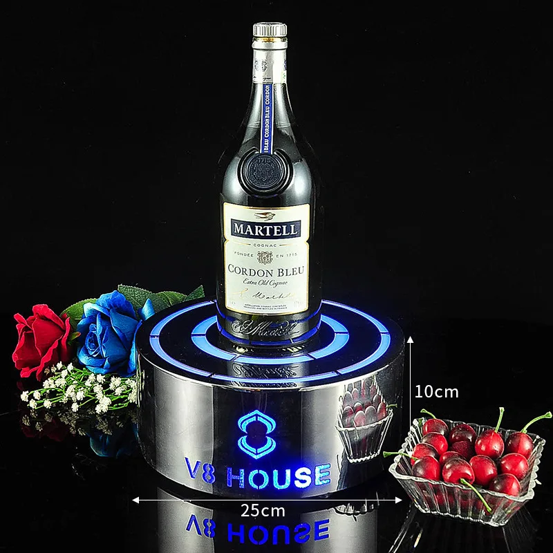New LED Colorful Stainless Steel Luminous Laser Wine Base Bar Wine Champagne Display Luminous Bottom
New LED Colorful Stainless Steel Luminous Laser Wine Base Bar Wine Champagne Display Luminous Bottom