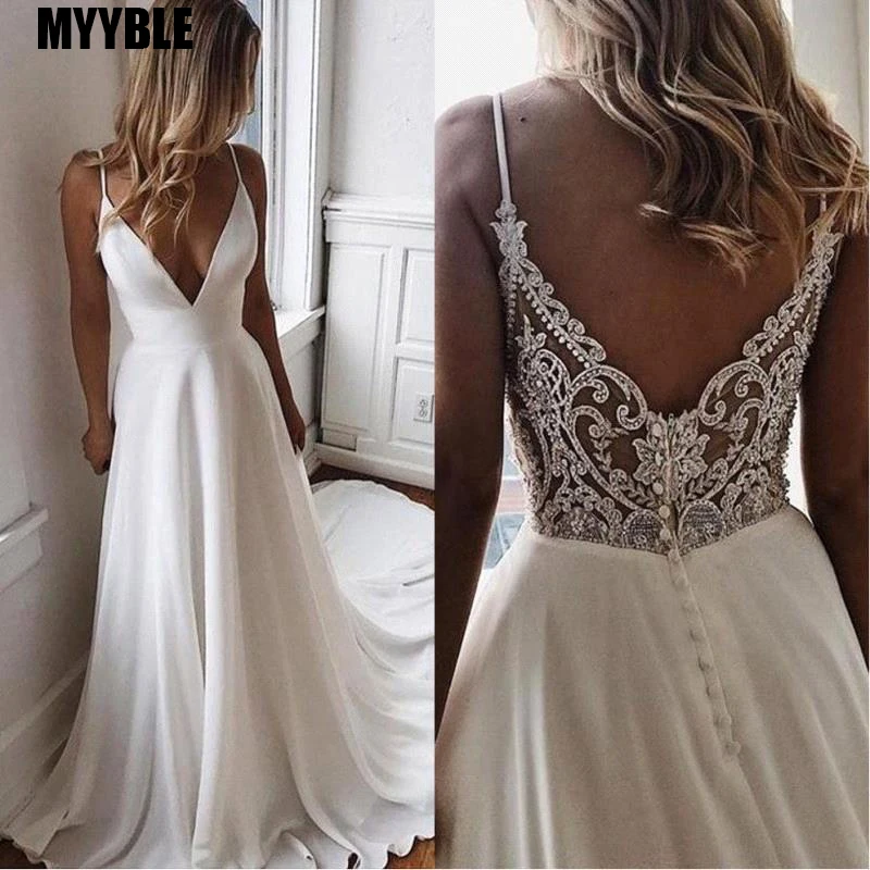 Vestido De Noiva A Line Simple White Bride Wedding Dress V Neck Bridal Dress Long Chiffon Boho Beach Wedding Gowns freebie
Vestido De Noiva A Line Simple White Bride Wedding Dress V Neck Bridal Dress Long Chiffon Boho Beach Wedding Gowns freebie