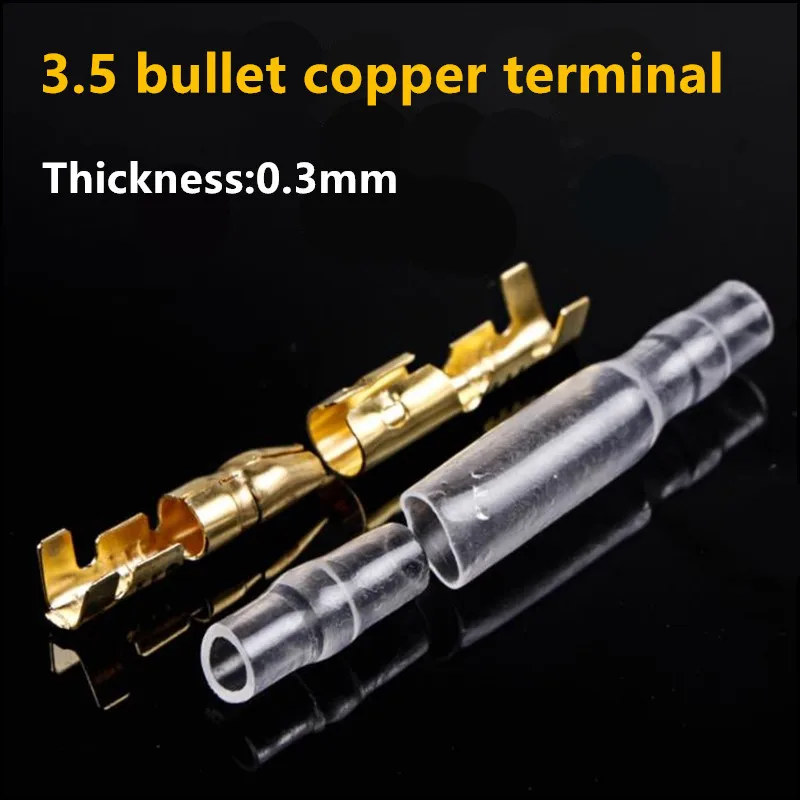100set 3.5 Bullet male and female Crimp Terminal electrical Wire Connectors Cold press terminal
100set 3.5 Bullet male and female Crimp Terminal electrical Wire Connectors Cold press terminal