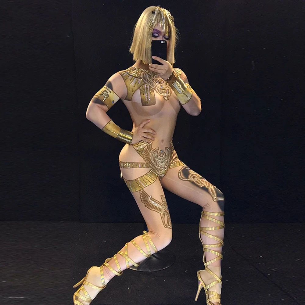 Комбинезоны для ночного клуба show Gold Стразы с принтом женская одежда для джазовых танцев стрейчевое боди Сплошной Костюм для клуба DS
Комбинезоны для ночного клуба show Gold Стразы с принтом женская одежда для джазовых танцев стрейчевое боди Сплошной Костюм для клуба DS