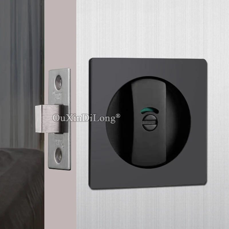 2PCS Invisible Flat Open Door Lock Double-side Bathroom Toilet Indicator Privacy Deadbolt Living Room Bedroom Interior Door Lock
2PCS Invisible Flat Open Door Lock Double-side Bathroom Toilet Indicator Privacy Deadbolt Living Room Bedroom Interior Door Lock