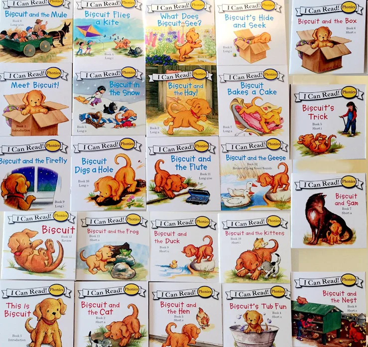 Biscuit Series Phonics English Picture Books "I Can Read" Kids Children Education Pocket Reading Book Age 0-6
Biscuit Series Phonics English Picture Books "I Can Read" Kids Children Education Pocket Reading Book Age 0-6