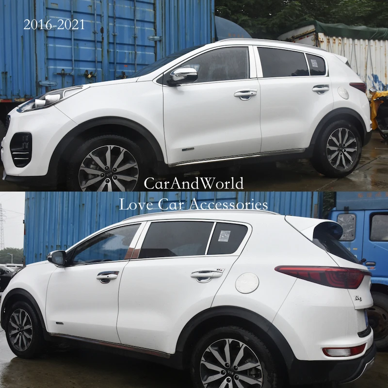 Столбики из нержавеющей стали для автомобильных дверей и окон Kia Sportage QL 2007-2022, столбики B/C, столбики, крышки столбиков, наклейки, внешние аксе...
Столбики из нержавеющей стали для автомобильных дверей и окон Kia Sportage QL 2007-2022, столбики B/C, столбики, крышки столбиков, наклейки, внешние аксе...