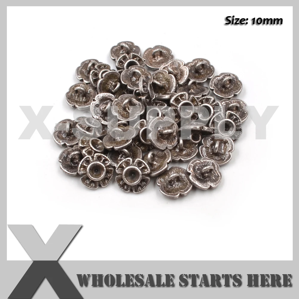 10mm Small Metal Empty Button Base Settings With a Shank Backing,Used For DIY Jewelry Decorations,SS45 Cup Chain Bracelets
10mm Small Metal Empty Button Base Settings With a Shank Backing,Used For DIY Jewelry Decorations,SS45 Cup Chain Bracelets