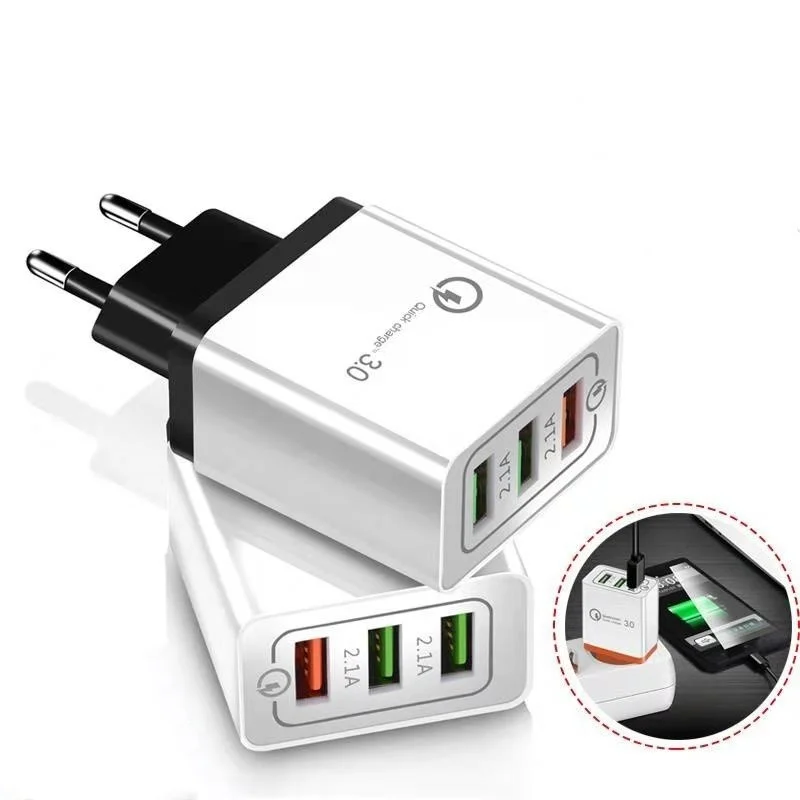 DC 5V 9V 12V Power Adapter 2A 1-3 Ports USB Mobile Phone Charger Supply Universal USB 220V To12V Power Supply EU Plug Charger
DC 5V 9V 12V Power Adapter 2A 1-3 Ports USB Mobile Phone Charger Supply Universal USB 220V To12V Power Supply EU Plug Charger