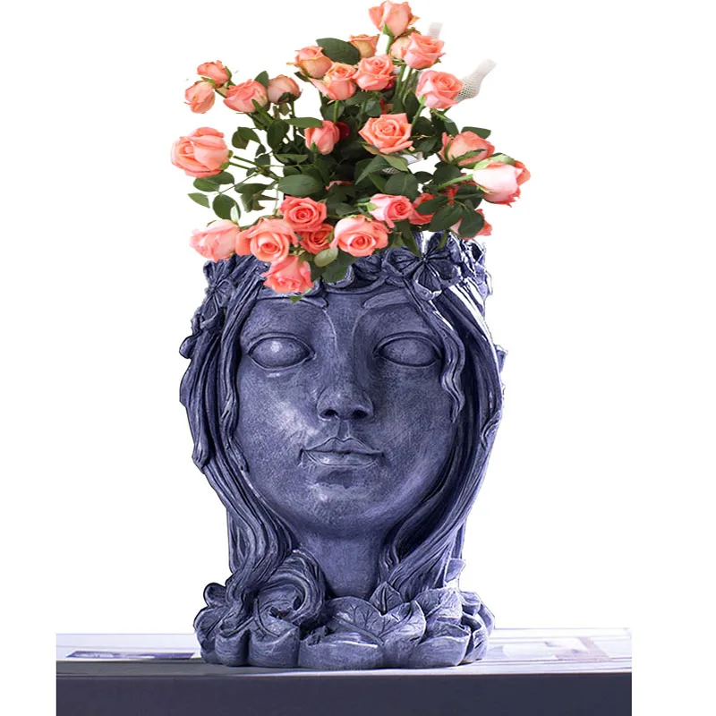 Nordic Goddess Vase Resin Plant Succulent Flower Pots Pen Holder Dresser MakeUp Brush Storage Bucket Home Decor Ornaments Crafts
Nordic Goddess Vase Resin Plant Succulent Flower Pots Pen Holder Dresser MakeUp Brush Storage Bucket Home Decor Ornaments Crafts