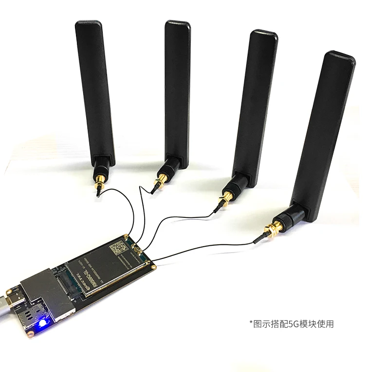 USB-адаптер M.2 на тип C со слотом для SIM-карты + косичками антенн mhf4 для модуля m.2 5G SIM8202G-m2 FM150-AE/FM150-NA FN980m
USB-адаптер M.2 на тип C со слотом для SIM-карты + косичками антенн mhf4 для модуля m.2 5G SIM8202G-m2 FM150-AE/FM150-NA FN980m