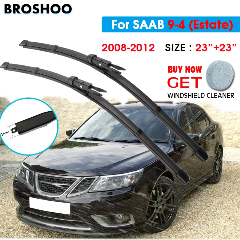 Щетка стеклоочистителя для SAAB 9-4 (универсал) 23 "+ 23" 2008-2012 автомобильные стеклоочистители для лобового стекла автомобильные оборудованные бо...
Щетка стеклоочистителя для SAAB 9-4 (универсал) 23 "+ 23" 2008-2012 автомобильные стеклоочистители для лобового стекла автомобильные оборудованные бо...