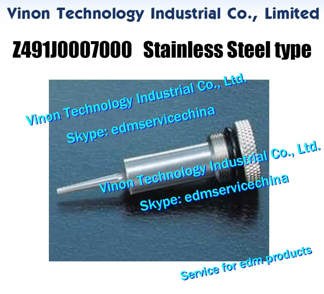 Z491J0007000 edm Water Jet Nozzle (stainless steel type) for Makino Needle 10 stamped water jet diameter 2.0 mm Z491.J000.7000
Z491J0007000 edm Water Jet Nozzle (stainless steel type) for Makino Needle 10 stamped water jet diameter 2.0 mm Z491.J000.7000