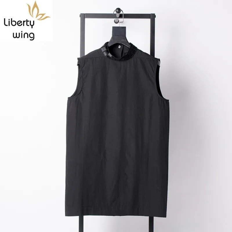 Drop Shoulder Tank Top 2020 New Cotton Beading Streetwear Hip Hop Vest Sleeveless Funny Men Loose Style Tee Shirt Homme
Drop Shoulder Tank Top 2020 New Cotton Beading Streetwear Hip Hop Vest Sleeveless Funny Men Loose Style Tee Shirt Homme