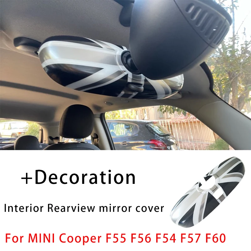 Union Jack Interior Rear View Mirror Cover Car Sticker For MINI Cooper S JCW One F55 F56 F57 F60 F54 Clubman Auto-Styling
Union Jack Interior Rear View Mirror Cover Car Sticker For MINI Cooper S JCW One F55 F56 F57 F60 F54 Clubman Auto-Styling