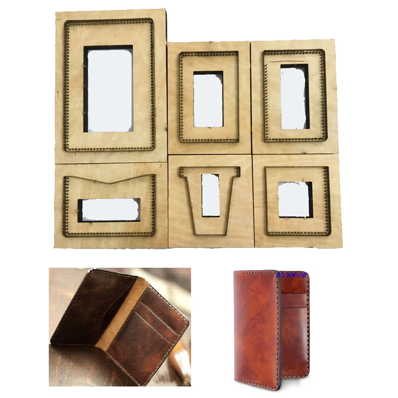 Japan Steel Blade DIY Leather Craft Wooden Die Shape Wallet Knife Mould Template Hand Punch Tool Set Card Holder Making Kit
Japan Steel Blade DIY Leather Craft Wooden Die Shape Wallet Knife Mould Template Hand Punch Tool Set Card Holder Making Kit