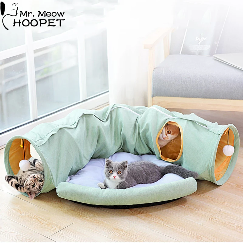 Hoopet складной домик для кошек, игровой туннель, интерактивные игрушки для кошек, щенков, мягкие всесезонные палатки для кошек, домик для кошек с мячом
Hoopet складной домик для кошек, игровой туннель, интерактивные игрушки для кошек, щенков, мягкие всесезонные палатки для кошек, домик для кошек с мячом