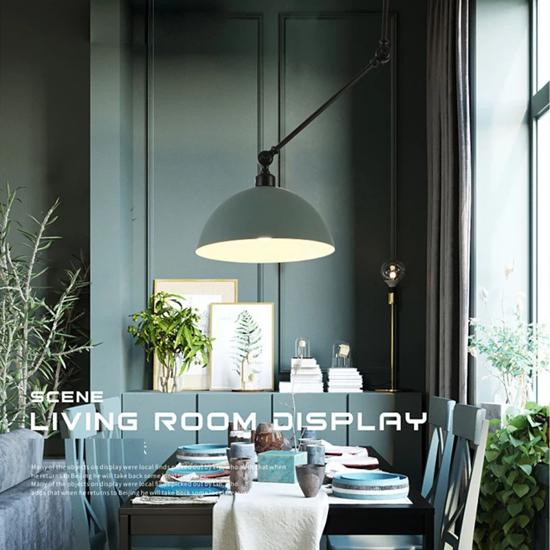 Colorful Creative Bar Light Cafe Milk Tea Shop Simple Designer Iron Adjustable Fold Telescopic Chandelier Aluminum Lamp
Colorful Creative Bar Light Cafe Milk Tea Shop Simple Designer Iron Adjustable Fold Telescopic Chandelier Aluminum Lamp