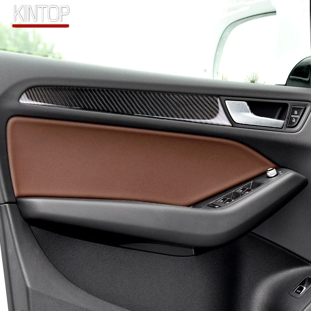 For Audi A4 B8 Carbon Fiber Door Panel Decoration Plate Four Piece Set 2009-2016
For Audi A4 B8 Carbon Fiber Door Panel Decoration Plate Four Piece Set 2009-2016