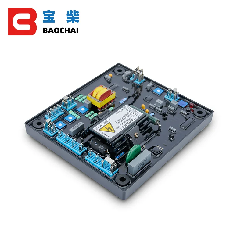 KR440 Three Single Phase Avr Generator Voltage Regulator for Brushless Generator
KR440 Three Single Phase Avr Generator Voltage Regulator for Brushless Generator
