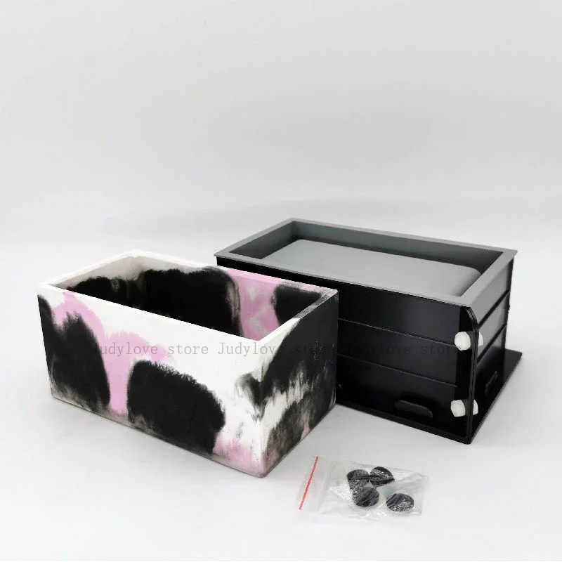 Rectangular Terrazzo Flowerpot Mould Jesmonite Candle Vessel Concrete Cup Mould DIY Plaster Storage Vessel Moulds
Rectangular Terrazzo Flowerpot Mould Jesmonite Candle Vessel Concrete Cup Mould DIY Plaster Storage Vessel Moulds
