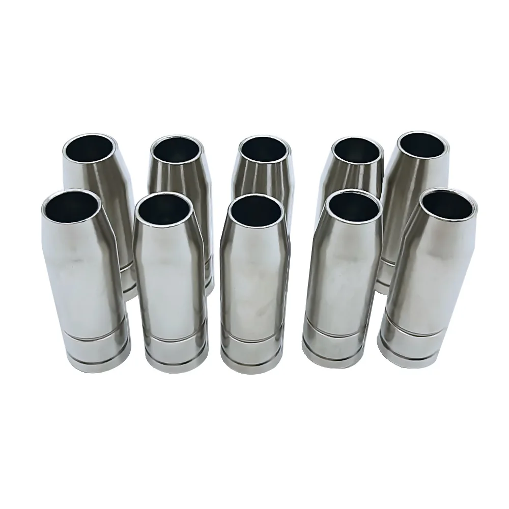 10Pcs/Set 15Ak Gas Nozzle 10Pcs Mig Welding Torch Gas Nozzle Contact Tip For Mig Mag Welding
10Pcs/Set 15Ak Gas Nozzle 10Pcs Mig Welding Torch Gas Nozzle Contact Tip For Mig Mag Welding