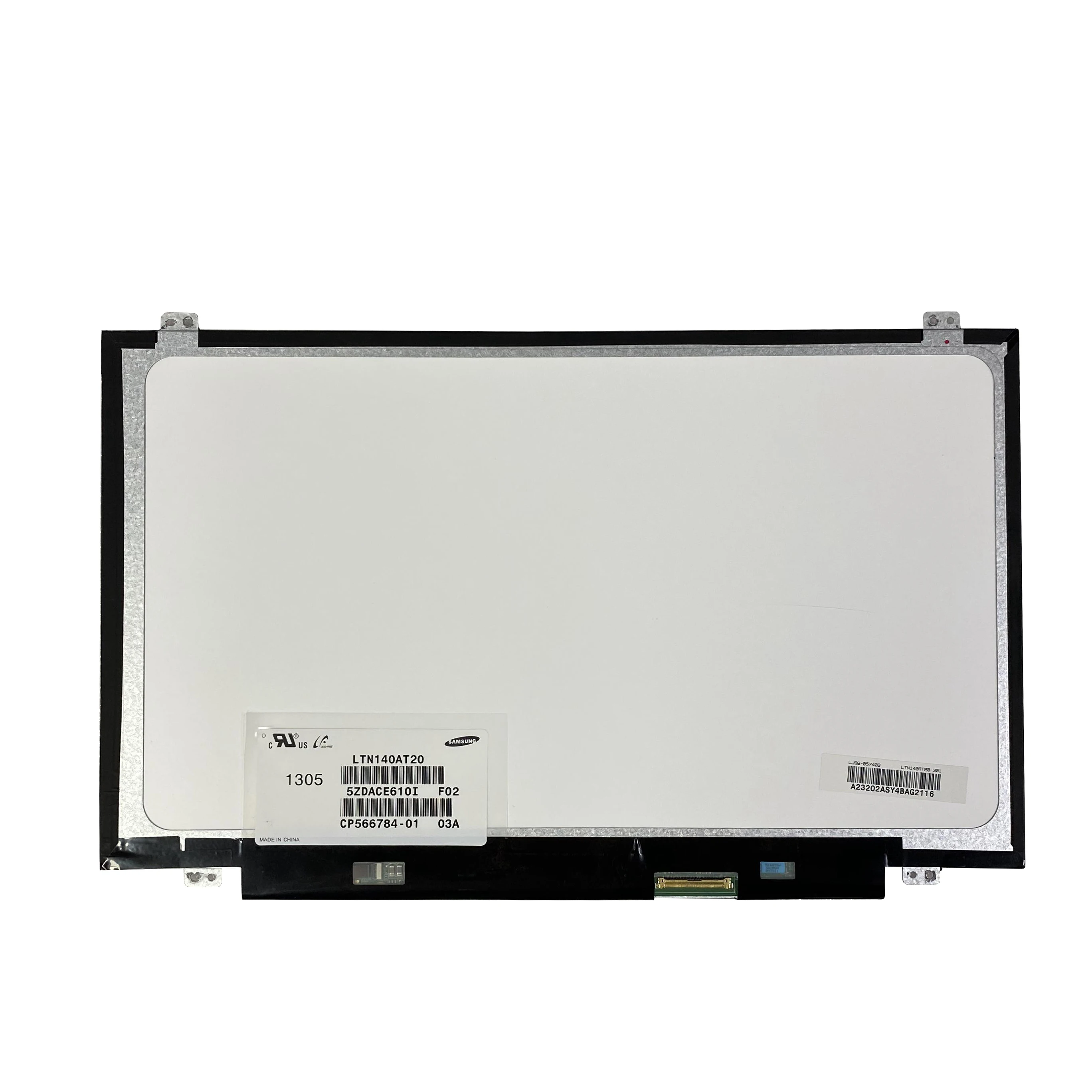 Original NEW LTN140AT20 14 Inch Flat LED Screen Laptop Notebook LCD Screen For Samsung 370R4E 450R4J 450R4V
Original NEW LTN140AT20 14 Inch Flat LED Screen Laptop Notebook LCD Screen For Samsung 370R4E 450R4J 450R4V