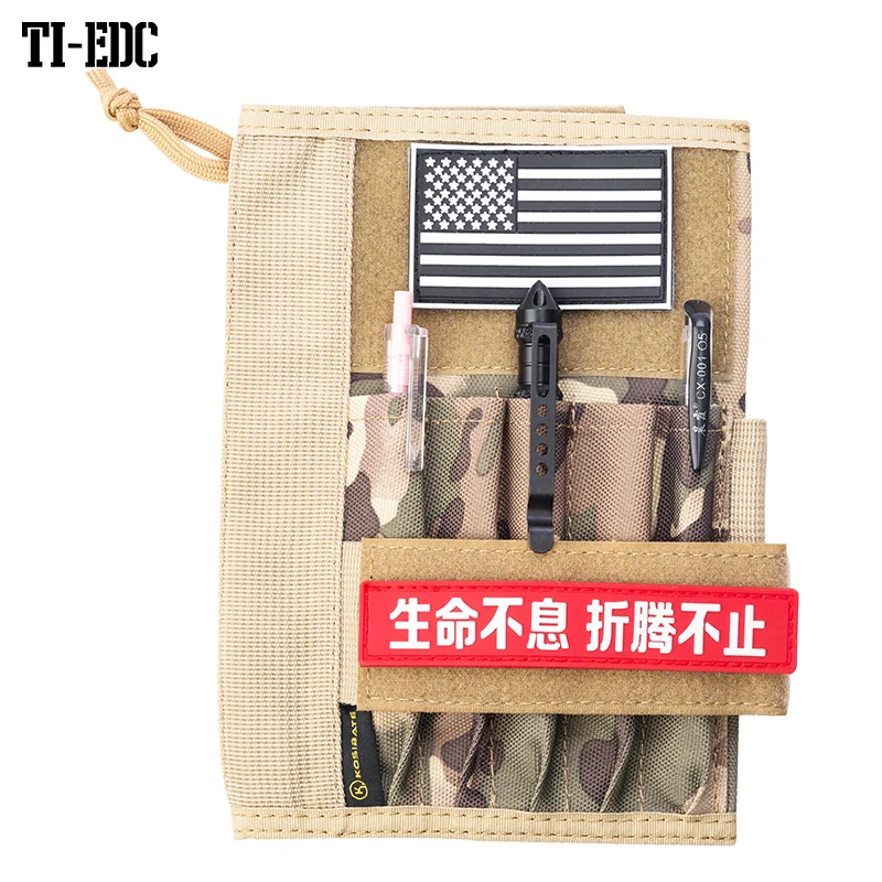 Tactical Notebook Sleeve, Military Design, 8.0 x 5.0 Inch,Pen Bag,Wallet Bags,Outdoor Military Waist Bag For Hunting
Tactical Notebook Sleeve, Military Design, 8.0 x 5.0 Inch,Pen Bag,Wallet Bags,Outdoor Military Waist Bag For Hunting