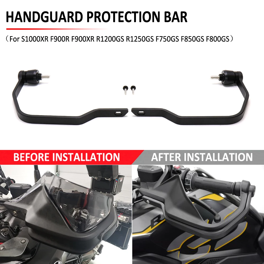 Motorcycle Hand Guards Brake Clutch Lever Handguard Protector Bar For S1000XR R1200GS R1250GS F800GS F750GS F850GS F900R F900XR
Motorcycle Hand Guards Brake Clutch Lever Handguard Protector Bar For S1000XR R1200GS R1250GS F800GS F750GS F850GS F900R F900XR