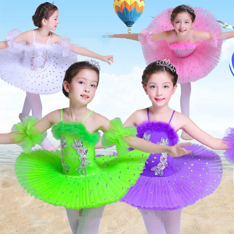 Professional White Swan Lake Ballet Tutu Costume Girls Children Ballerina Dress Kids Ballet Dress Dancewear Dance Dress For Girl
Professional White Swan Lake Ballet Tutu Costume Girls Children Ballerina Dress Kids Ballet Dress Dancewear Dance Dress For Girl