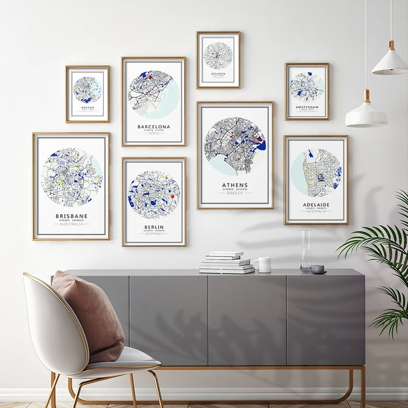Nordic World City Map New York Tokyo Paris Wall Art Poster and Print Canvas Painting Picture for Living Room Bedroom Home Decor
Nordic World City Map New York Tokyo Paris Wall Art Poster and Print Canvas Painting Picture for Living Room Bedroom Home Decor