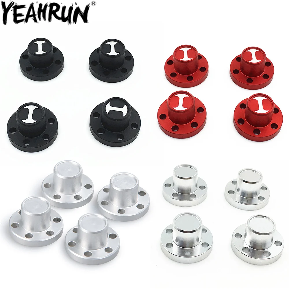 YEAHRUN 4PCS Metal 1.9" Wheel Rim Center Dust Cap 6 Holes for 1/10 Axial SCX10 TRX4 TRX6 D90 Wheel Hub Caps Upgrade Parts
YEAHRUN 4PCS Metal 1.9" Wheel Rim Center Dust Cap 6 Holes for 1/10 Axial SCX10 TRX4 TRX6 D90 Wheel Hub Caps Upgrade Parts