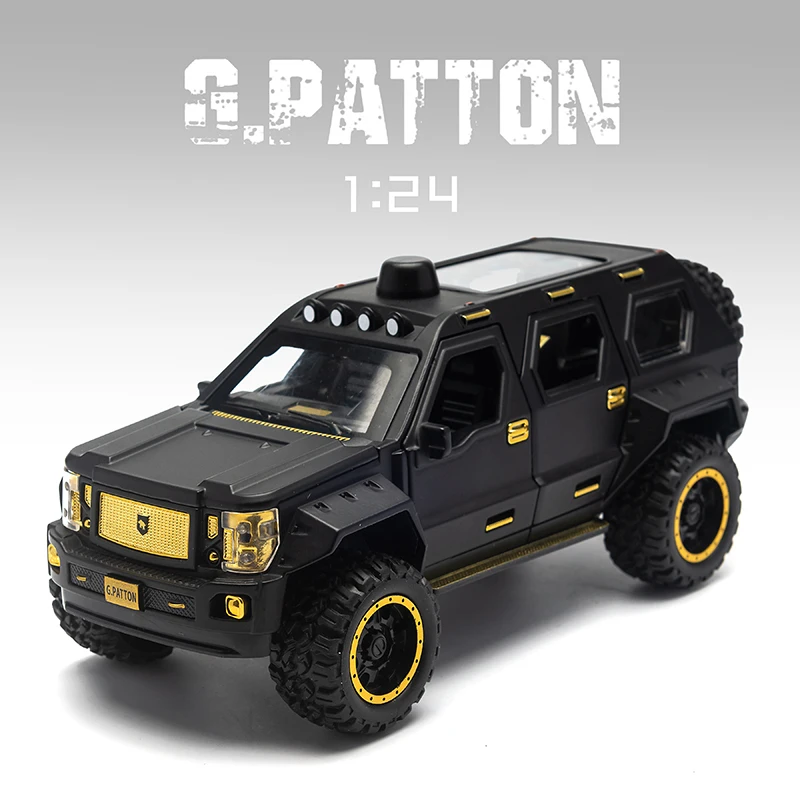 1:24G.PATTON GX модель бронированного автомобиля из сплава литой игрушечный автомобиль модель автомобиля оттягивающая детская игрушка коллекционные предметы для детей и взрослых
1:24G.PATTON GX модель бронированного автомобиля из сплава литой игрушечный автомобиль модель автомобиля оттягивающая детская игрушка коллекционные предметы для детей и взрослых